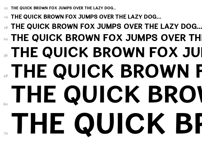 Cardigan Titling font waterfall